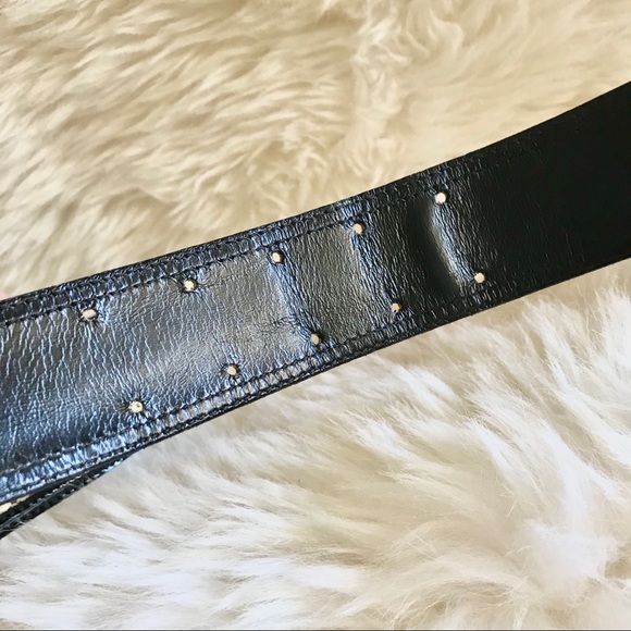 YSL snake skin black belt | S - Picture 6 of 8